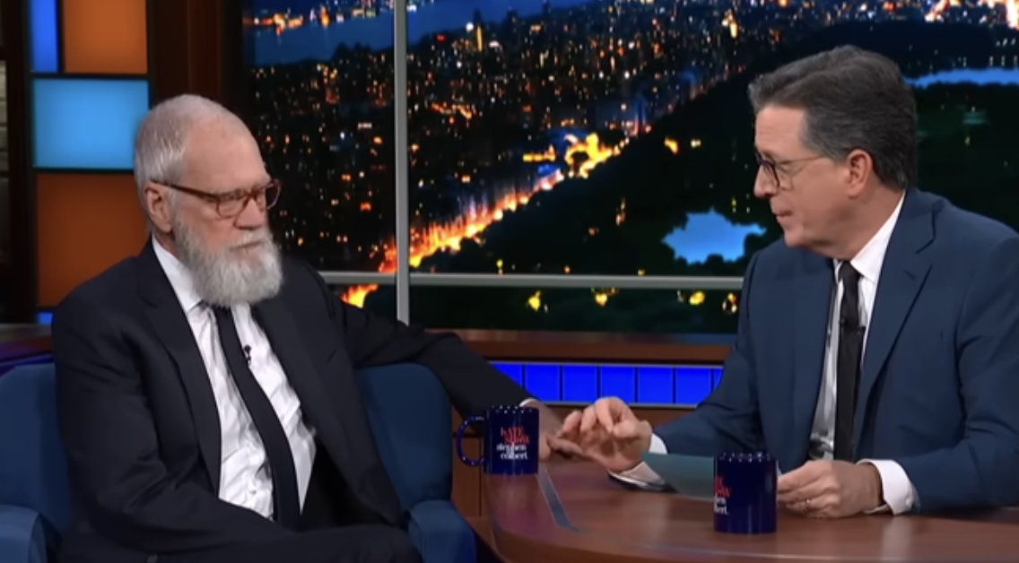 Look Out Below! Colbert and Letterman Spotted Dropping Furniture Off Rooftop